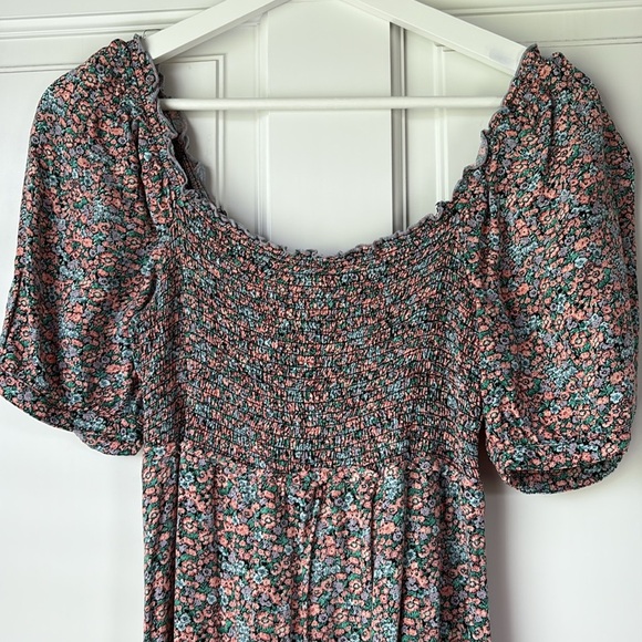 Wild Fable Target Multicolor Floral Summer Dress medium - Picture 3 of 6